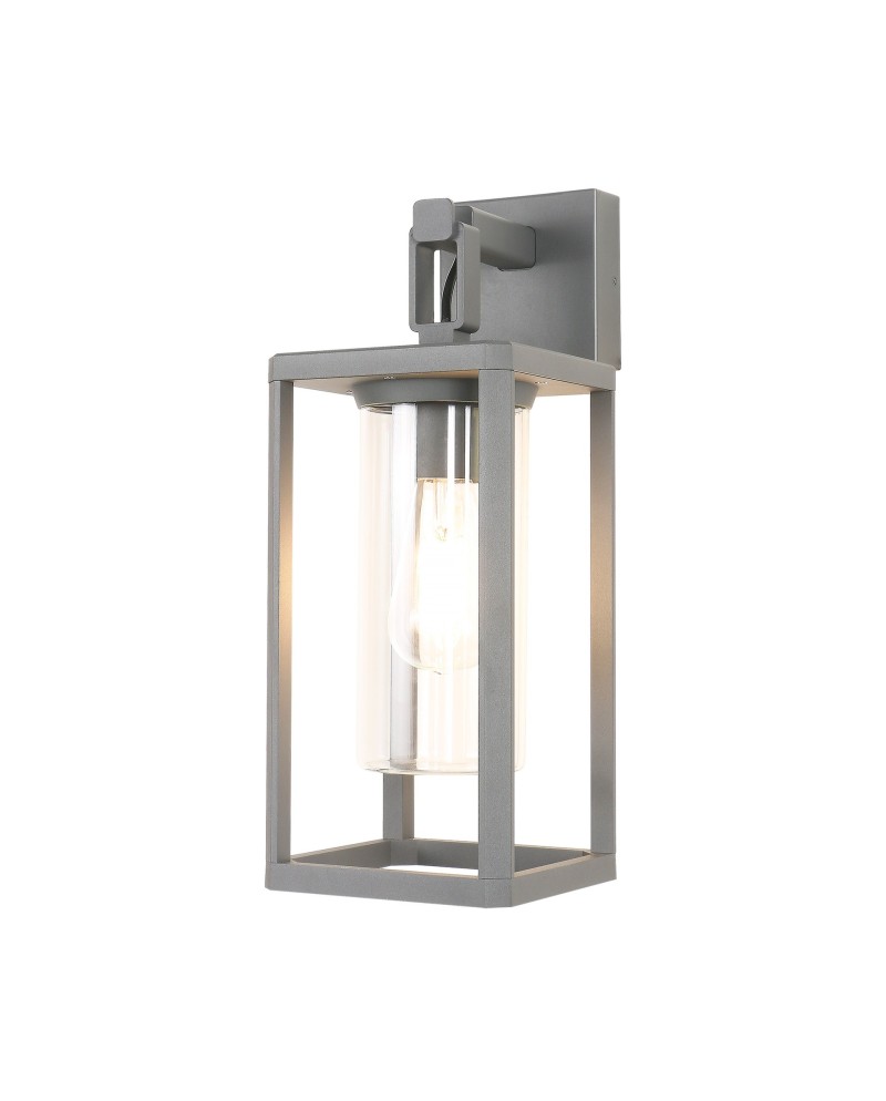 ALPS * APLIQUE 1L E27 IP65 GRIS OSCURO
